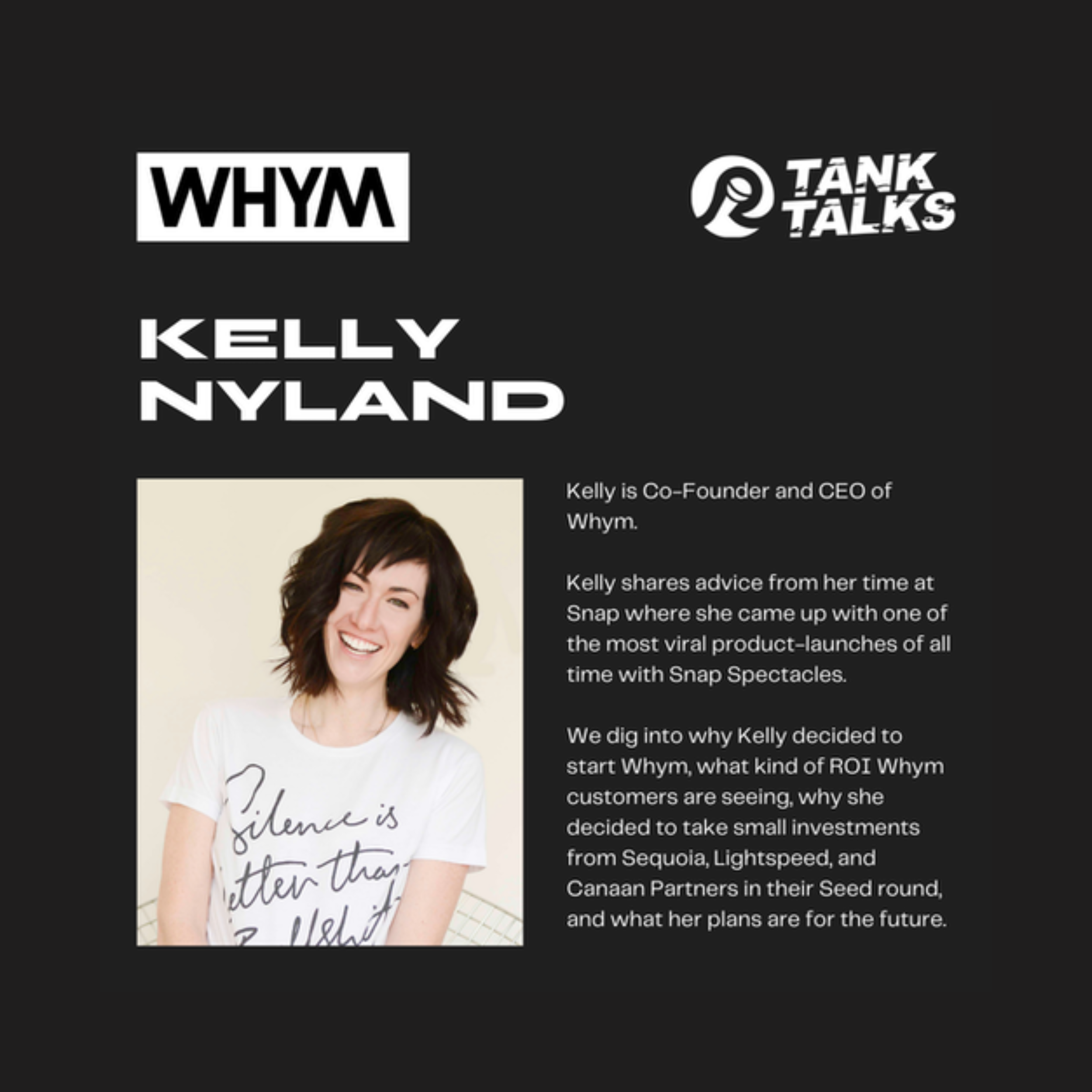 Tank Talks — Kelly Nyland on the future of conversational e-commerce
